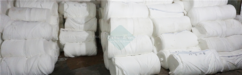 China Bulk Wholesale Custom OEM Bulk white towel Producer